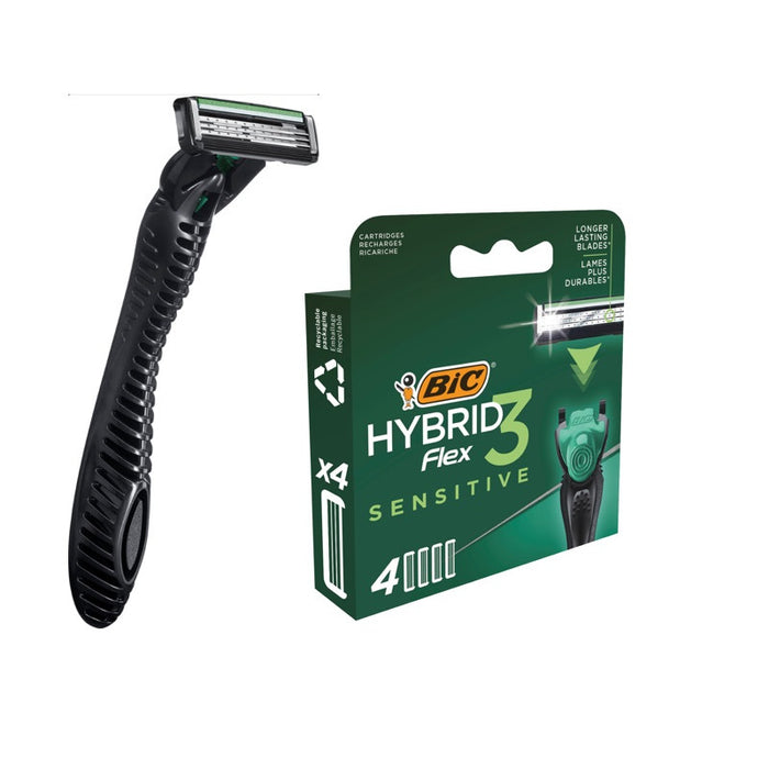 KNIVES FLEX 3 HYBRID SENSITIVE BL4 BIC