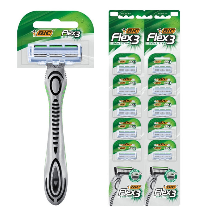 SHAVER FLEX 3 SENSITIVE K 10 BIC