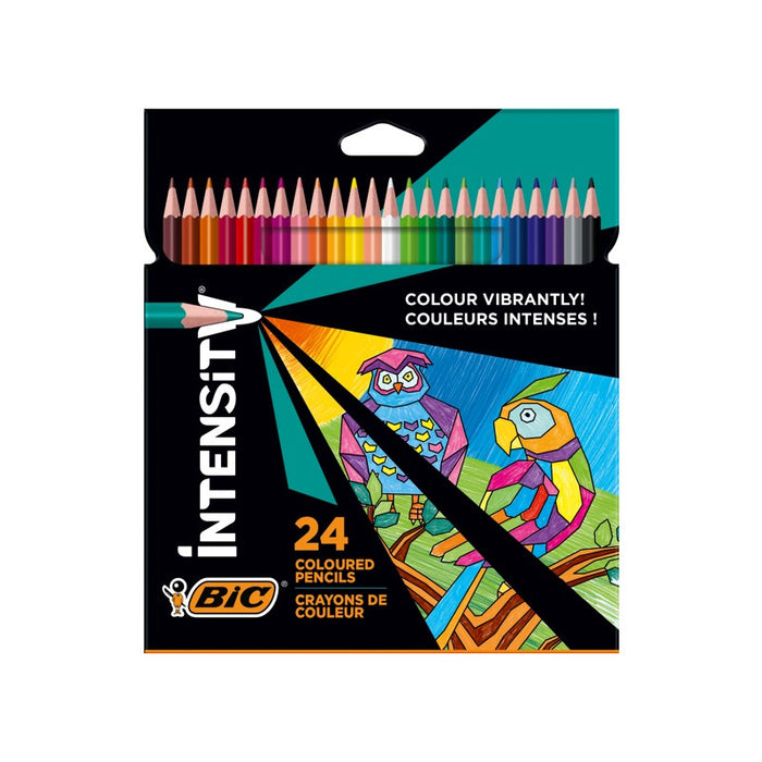 24 COLOR INTENSITY BIC PENCILS