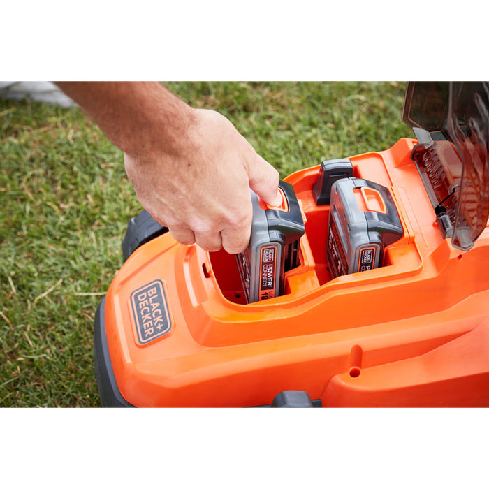 BATTERY MOWER BLACK&DECKER BCMW3318L2-QW 18 V, MOWING WIDTH 33.00 cm, NUMBER OF BATTERIES 2, 2.50 Ah