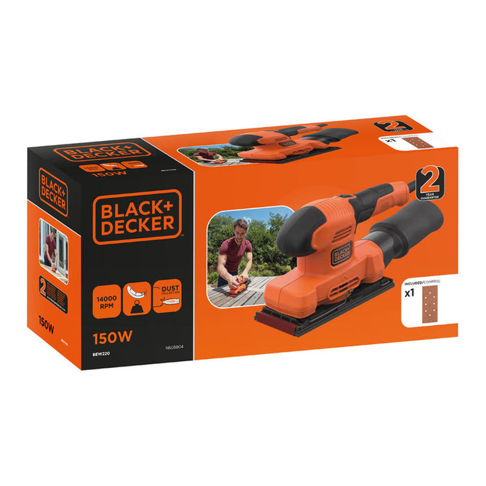 BLACK&DECKER BEW220-QS 150 W VIBROSE SLIDER
