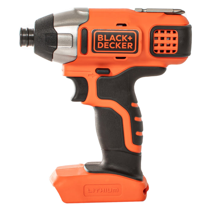 BLACK&DECKER BDCIM18D1A-QW CORDLESS IMPACT DRIVER 18 V, 155.00 nm, NUMBER OF BATTERIES 1, 2.00 Ah