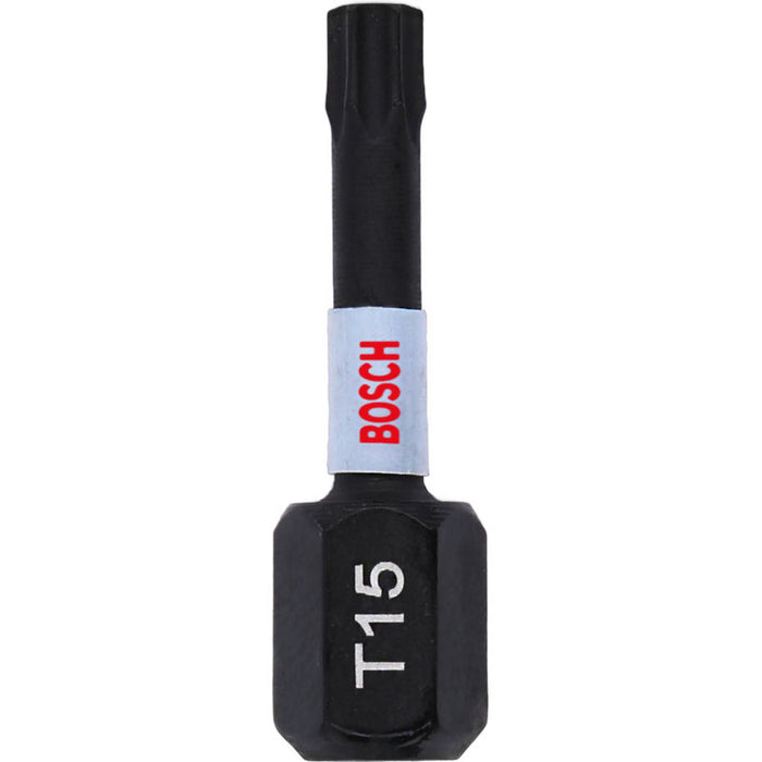 IMPACT BITS T15 2 NUMBERS 25 MM BOSCH IMPACT CONTROL