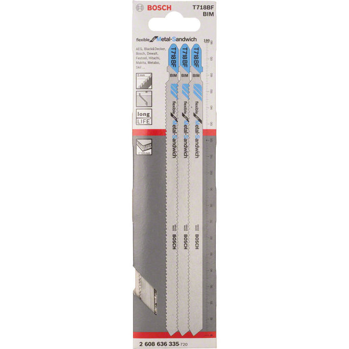 JIG SAW KNIFE 3 PCS BOSCH