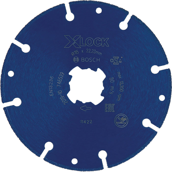 DIAMOND DISC FOR METAL BOSCH 115x22.23