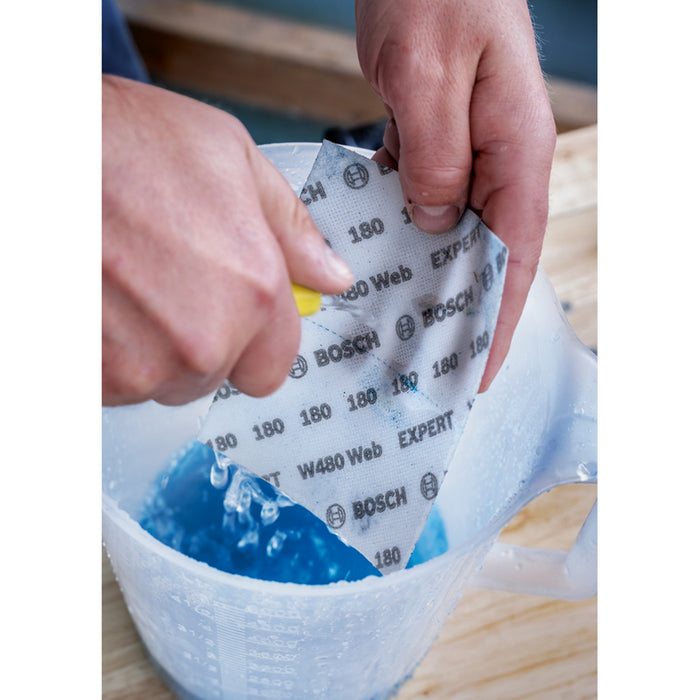 SANDING PADS 115X140 P180 2 PCS BOSCH EXPERT W480