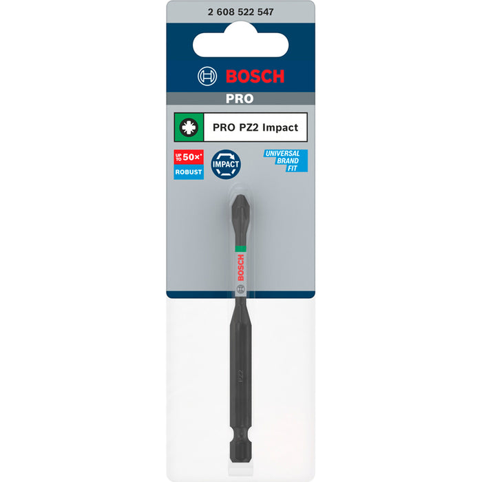 IMPACT BIT PZ2 90 MM BOSCH PRO IMPACT
