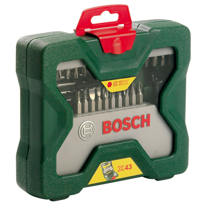 SET OF DRILLS AND BITS AND TIPS BOSCH X-LINE 43 PCS
