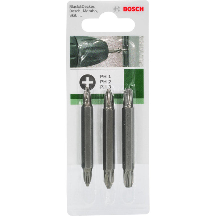 SET OF BOSCH PH/PH DOUBLE SIDED BITS
