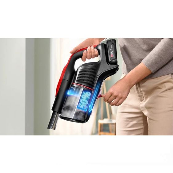 Battery vacuum cleaner BOSCH Unlimited 9 ProAnimal BBS931PET Red