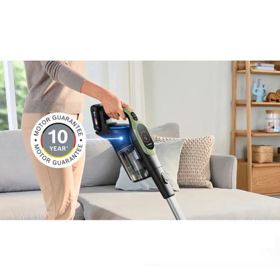 Battery vacuum cleaner BOSCH BCS931TQC Unlimited 9 Green