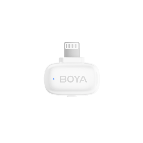 BOYA Mini Wireless Microphone System for USB-C and DI - White