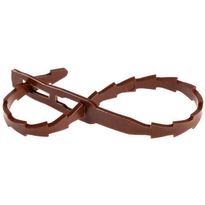 PLANT TIES 17CM 50BR BROWN BRADAS TYT54170BR/50