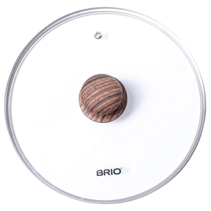 POT 24CM 4.8L INDUCTION BRIO MOCCA MARBLE