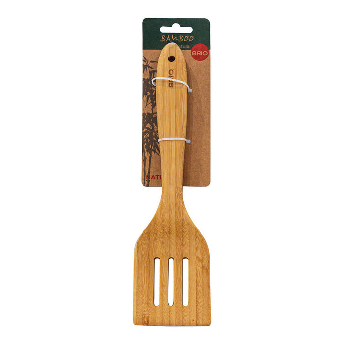 COOKING GRATE SPATULA 29.5 CM BAMBOO BRIO