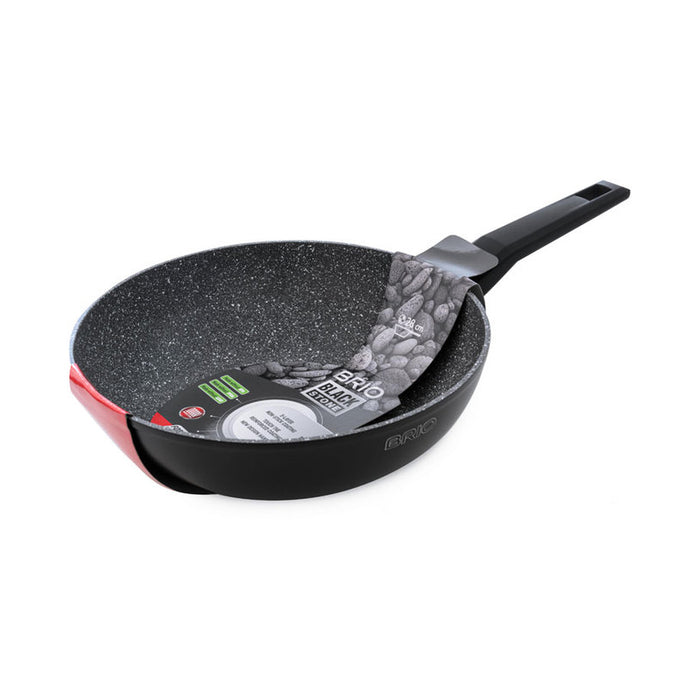 WOK PAN 28 CM BRIO BLACK STONE