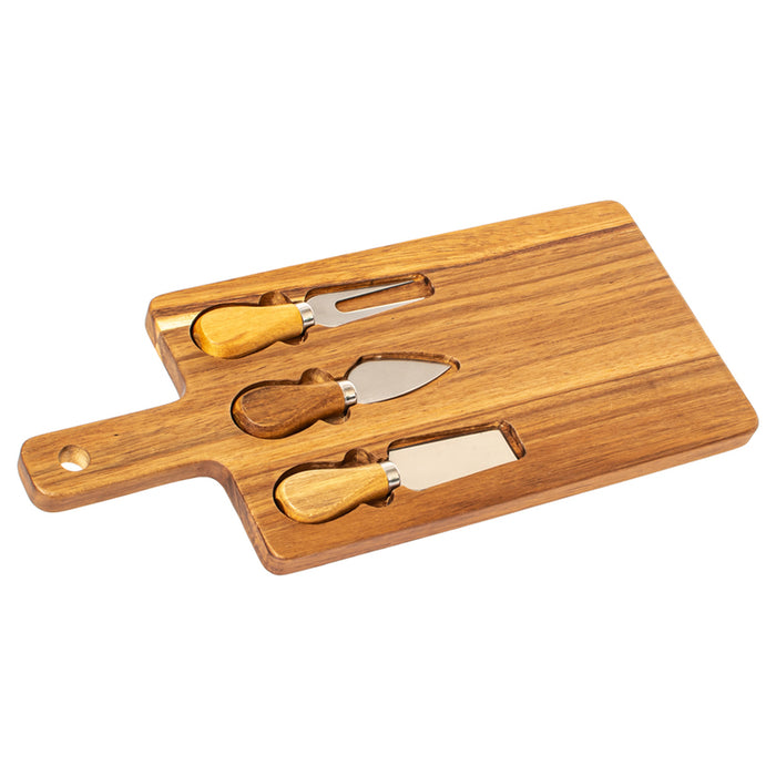 CHEESE SET 4 PIECES BRIO ACCACIA