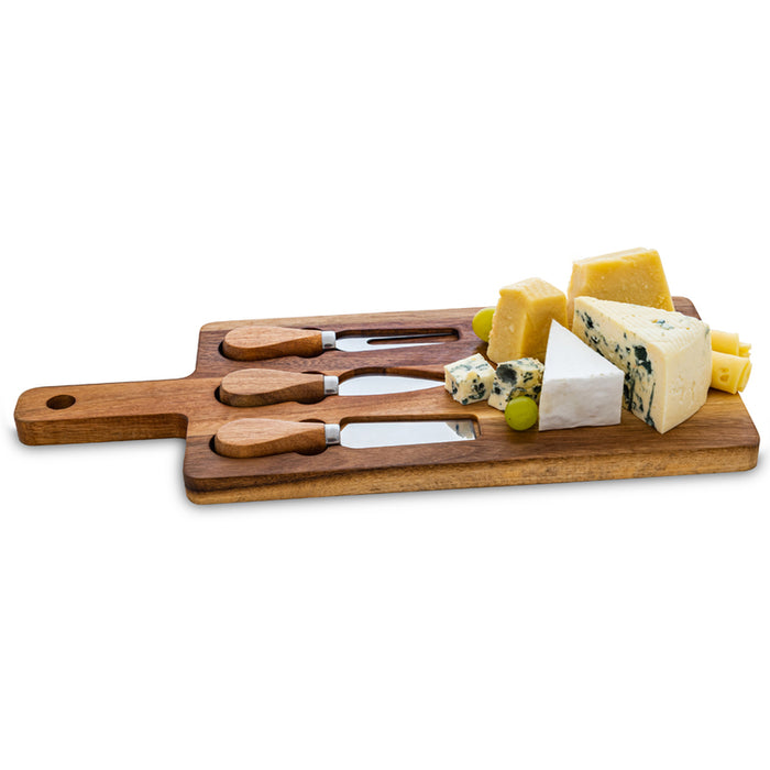 CHEESE SET 4 PIECES BRIO ACCACIA