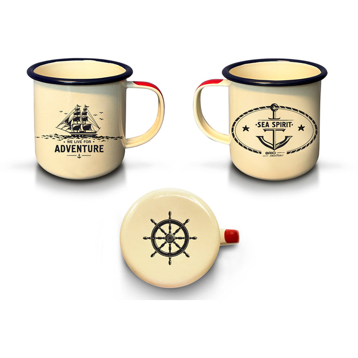 SEA SPIRIT ENAMEL JUG 350 ML BRIO EMOTIONS