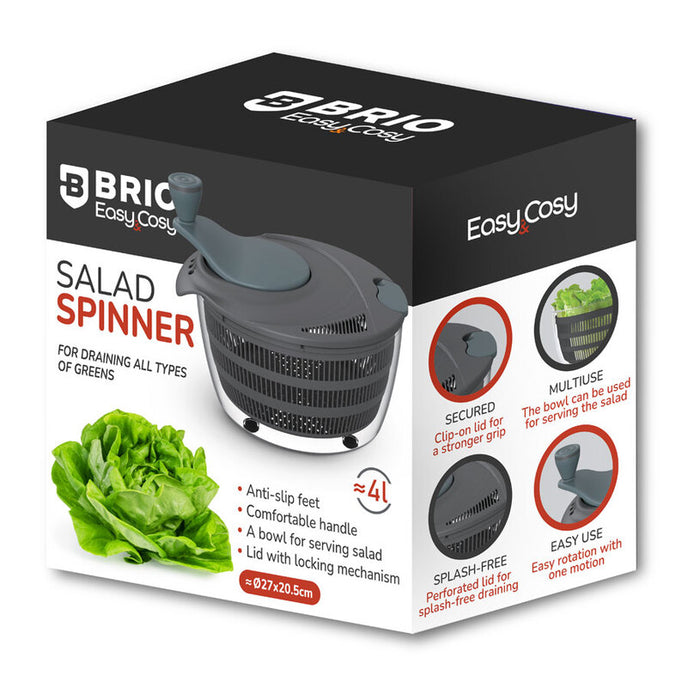 SALAD CENTRFUG Φ27Χ20.5CM BRIO EASY & COSY