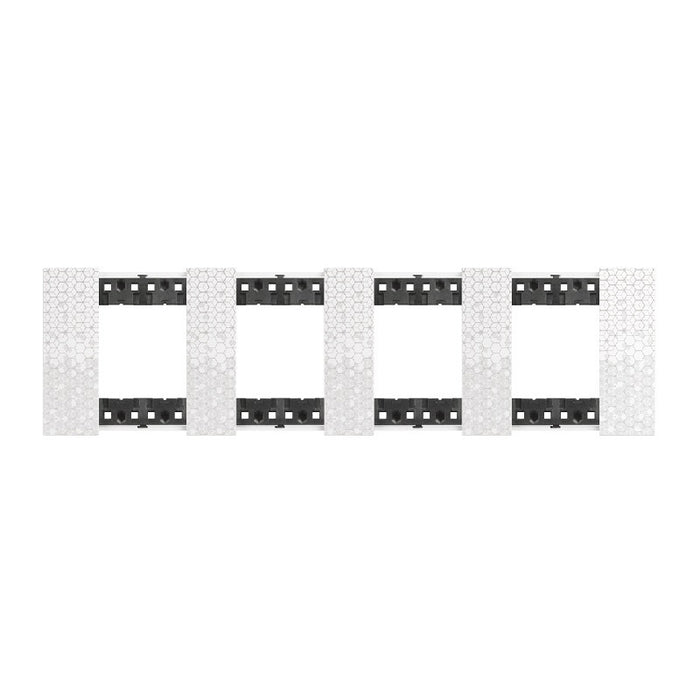 QUAD FRAME LN KA4802M4MW LIVING NOW BITICINO - PIXEL