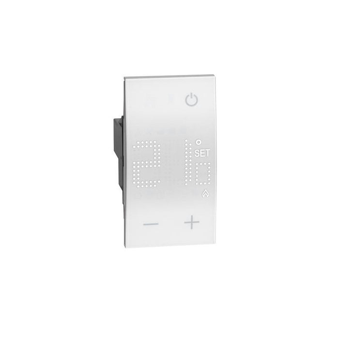 TWO-MODULE ELECTRONIC THERMOSTAT LIVING NOW LEGRAND - WHITE