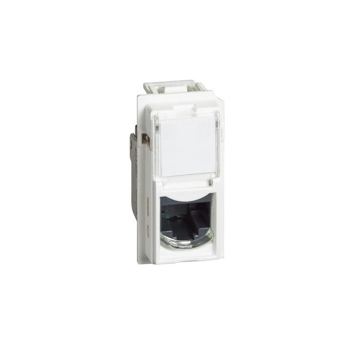 SINGLE-MODULE SOCKET LN KW4279C5E RJ-45 UTP KAT.5e LIVING NOW BITICINO - WHITE