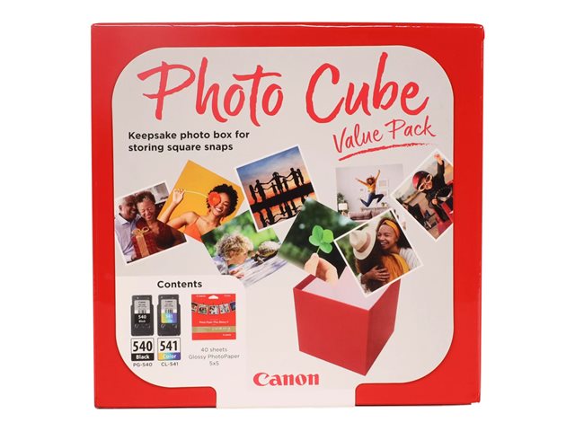 CANON PG-540/CL-541 Ink Cartridge Photo Cube Value Pack