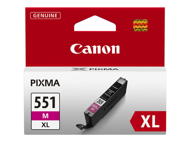 CANON 1LB CLI-551XL M BL ink cartridge magenta 1-pack blister with alarm
