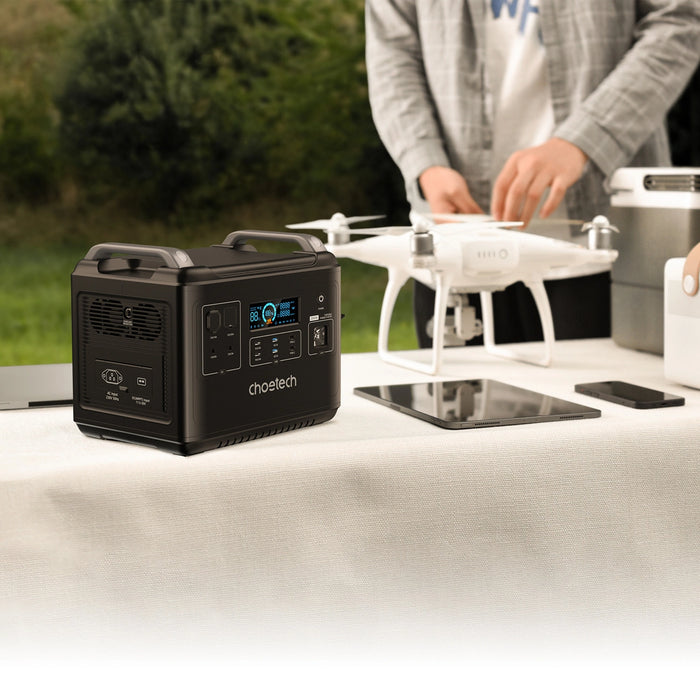 Choetech portable power station LiFePO4 1997Wh 2000W power bank black (BS006 Super Mini)