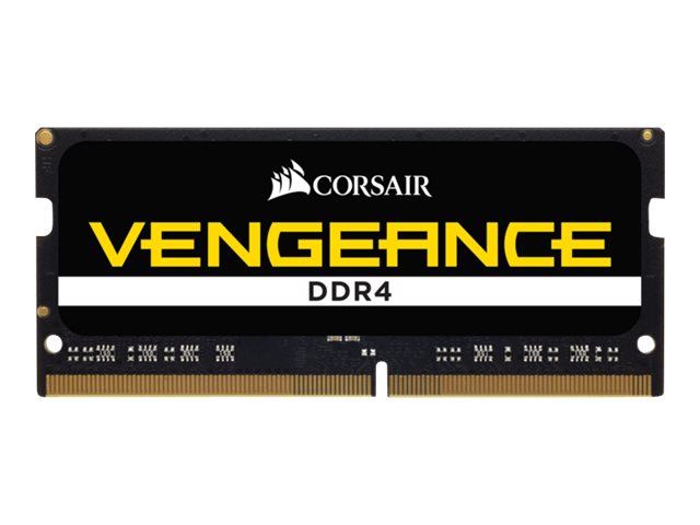 CORSAIR 16GB 2666MHz 260 SODIMM Unbuffered 18-19-19-39 Black PCB 1.2V