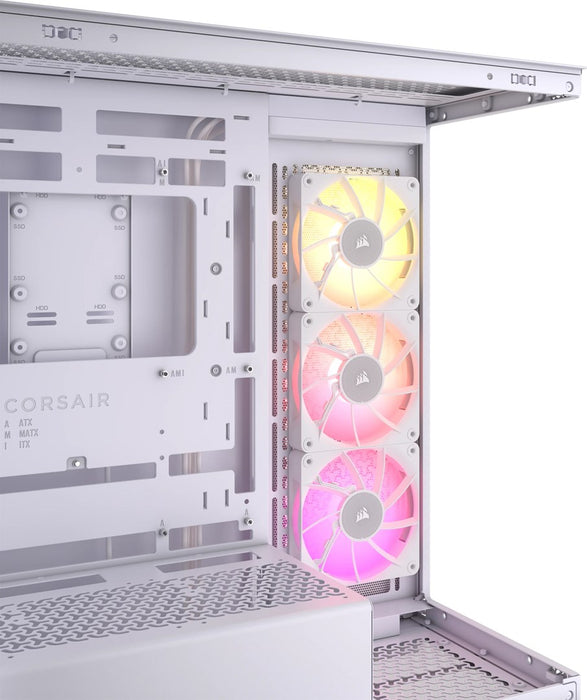 ATX Semi-tower Box Corsair CC-9011281-WW White Multicolour