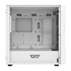 Darkflash DK431 computer case (white) + 4 fans