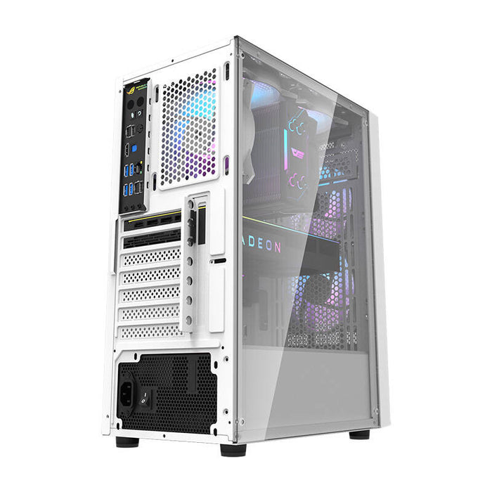 Darkflash A290 computer case (white) + 3 RGB fans