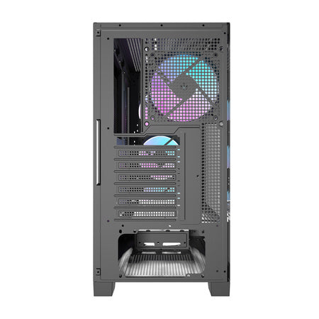 Darkflash DRX90 glass computer case (black)