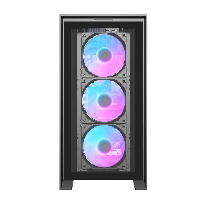 Darkflash DRX90 glass computer case (black)