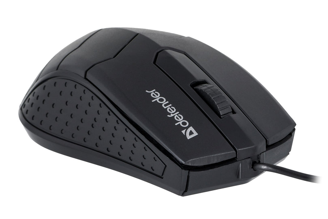 MOUSE DEFENDER HIT MB-530 BLACK OTPICAL 1000dpi 3P