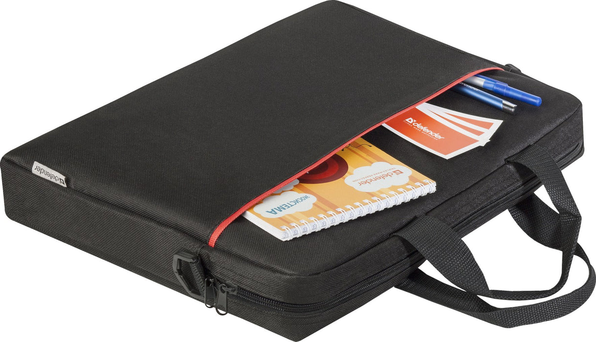 Defender Lite notebook case 39.6 cm (15.6") Briefcase Black