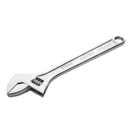 Adjustable Spanner 15" Deli Tools EDL015A (silver)