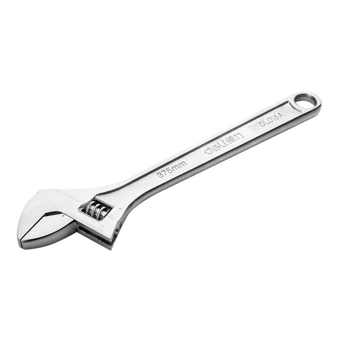 Adjustable Spanner 15" Deli Tools EDL015A (silver)