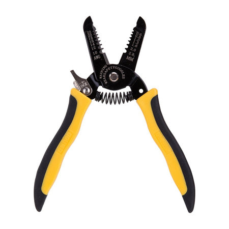Wire Stripper 0.6-2.6mm Deli Tools EDL2607 (black&yellow)