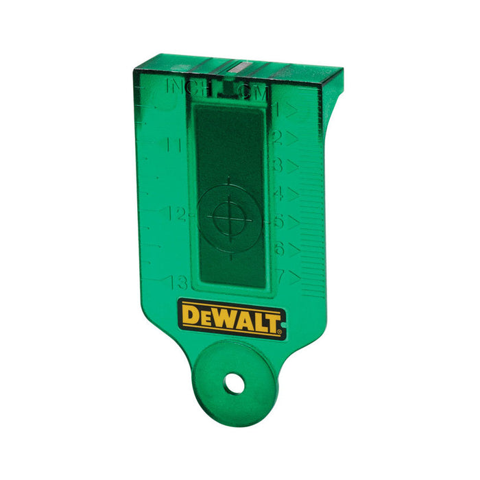 DEWALT DE0730G-XJ GREEN LASER BEAM TARGET