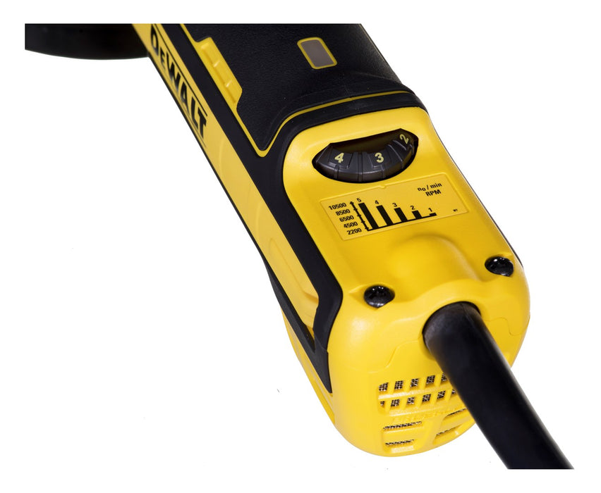 DeWALT DWE4357-QS portable sander Disc sander Black,Yellow 10500 RPM 1700 W