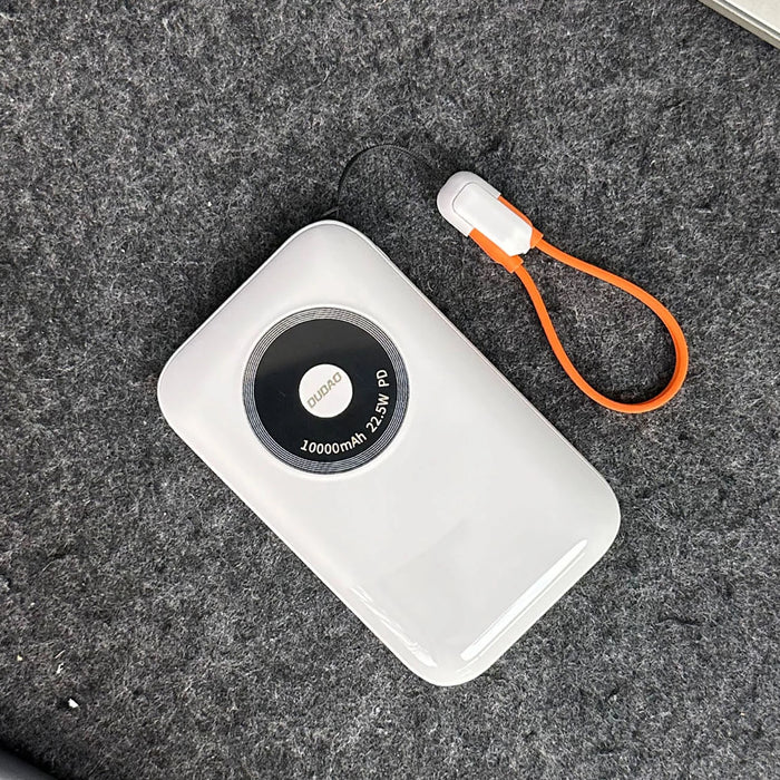 Powerbank Dudao K21 Mini 10000mAh 22.5W USB-A / USB-C - beige
