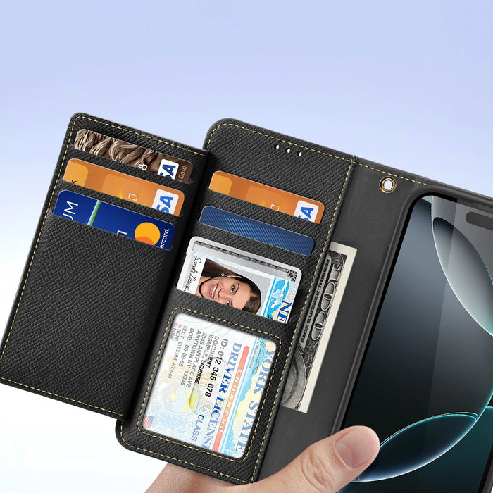 Dux Ducis Lawa Leather Case for iPhone 16 Pro - Black