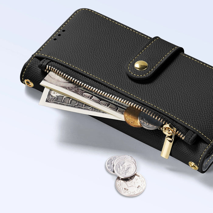 Dux Ducis Lawa Leather Case for iPhone 15 Pro Max - Black