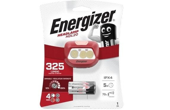 ENERGIZER FLASHLIGHT HEADLIGHT HDL20 3AAA 325 lm