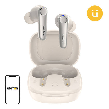 Wireless earphones TWS EarFun Air Pro 3, ANC (white)