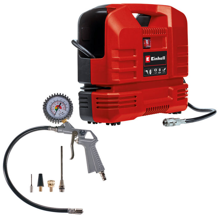 PORTABLE COMPRESSOR EINHELL TC-AC 190 OF Set