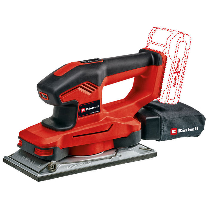 EINHELL TE-OS 18/230 PXC 18 V CORDLESS VIBRATOR, WITHOUT BATTERY AND CHARGER